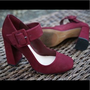 SOLD Red Mary Jane Vince Camutos